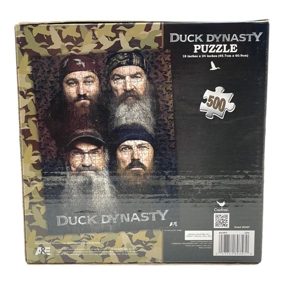 Duck Dynasty Jigsaw Puzzle 18 x 24 500 Cardinal Puzzles SEALED - Picture 3 of 9